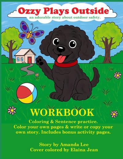 Ozzy Plays Outside -Workbook