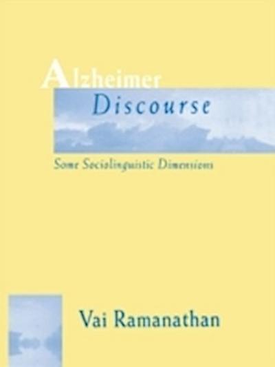 Alzheimer Discourse