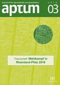 Aptum. Heft 03/2016