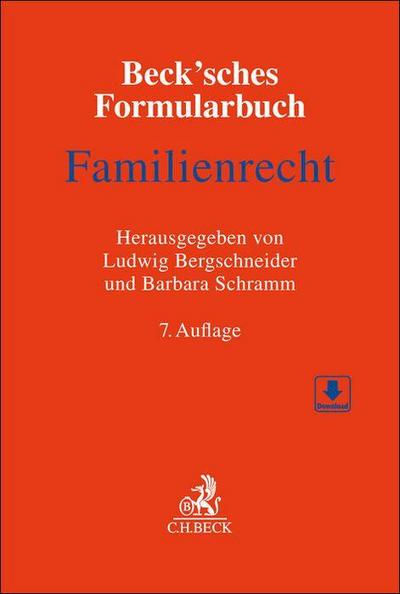 Beck’sches Formularbuch Familienrecht