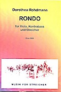 Rondo für Viola, Kontrabassund Streichorchester, Bläser ad lib