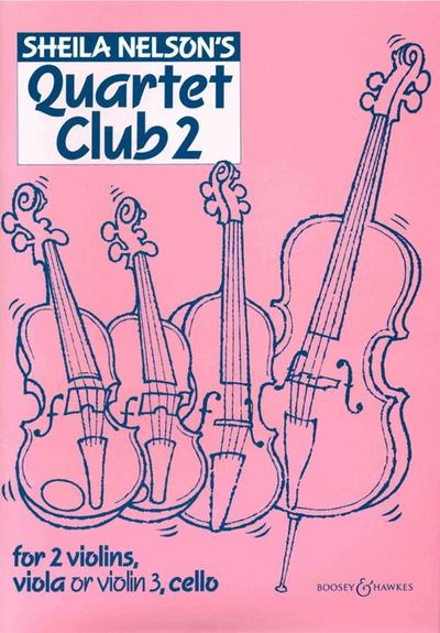Quartet Club Vol. 2für 2 Violinen, Viola (Violine) und Violoncello