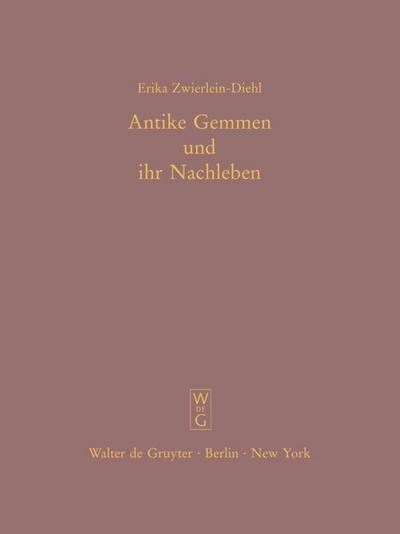 Antike Gemmen und ihr Nachleben