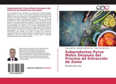 Subproductos Pyrus Malus Después del Proceso de Extracción de Zumo