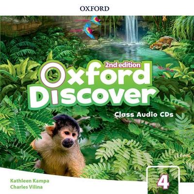 Oxford Discover Level 4, Class Audio-CDs