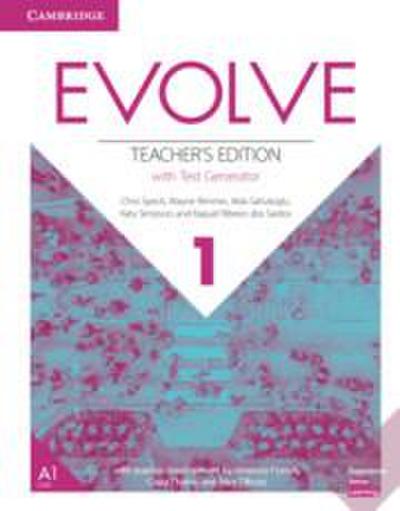 Evolve Level 1 Teacher’s Edition with Test Generator