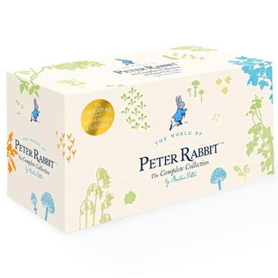 The World of Peter Rabbit - The Complete Collection of Original Tales 1-23 White Jackets