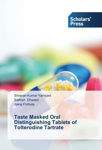 Taste Masked Oral Distinguishing Tablets of Tolterodine Tartrate
