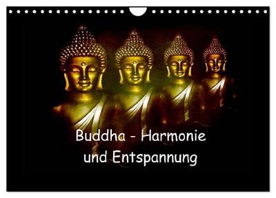 Buddha - Harmonie und Entspannung (Wandkalender 2027 DIN A4 quer), CALVENDO Monatskalender