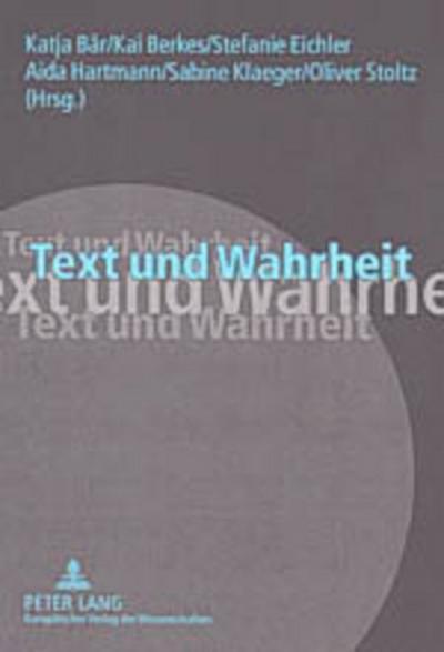 Text und Wahrheit