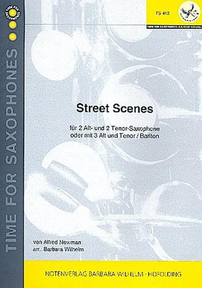 Street Scenesfür 4 Saxophone (AATT/AAAT(Bar)