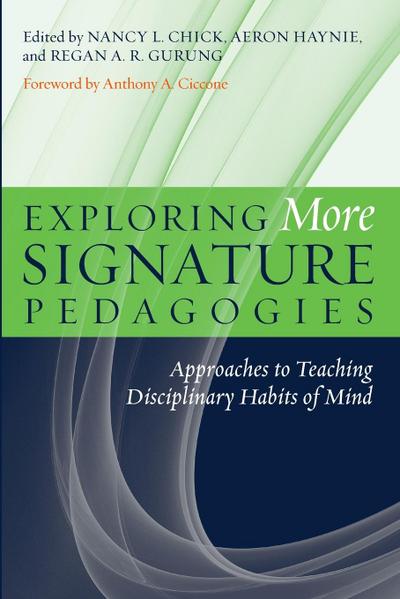 Exploring More Signature Pedagogies