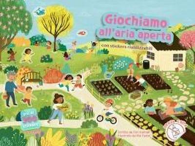 Giochiamo all’aria aperta. Con adesivi