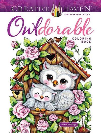 Creative Haven Owldorable Coloring Book