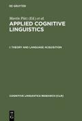 Applied Cognitive Linguistics I