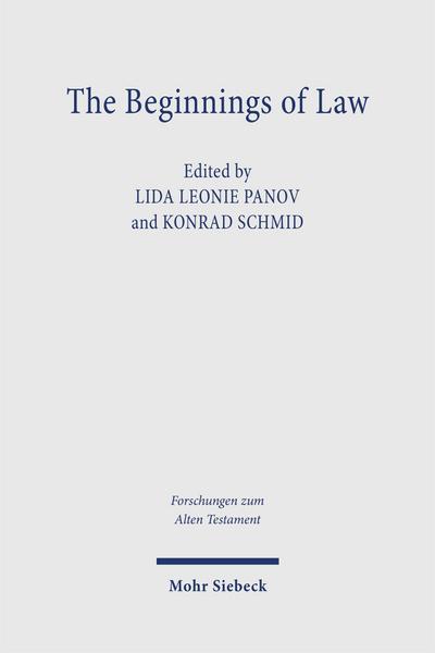 The Beginnings of Law