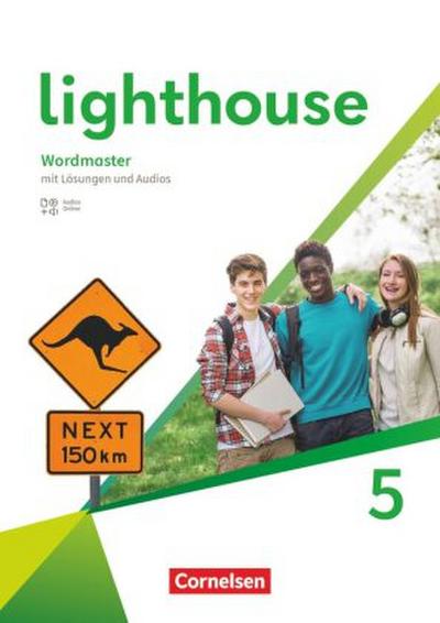 Lighthouse Band 5: 9. Schuljahr - General Edition - Wordmaster mit Lösungen und Audios
