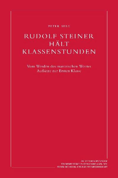 Rudolf Steiner hält Klassenstunden