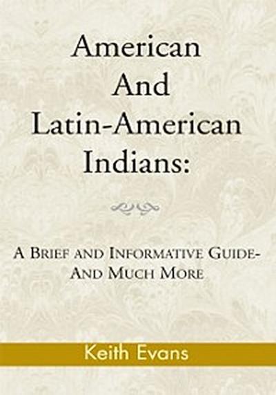 American and Latin-American Indians: