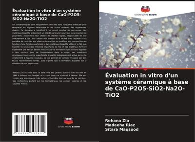 Évaluation in vitro d’un système céramique à base de CaO-P2O5-SiO2-Na2O-TiO2