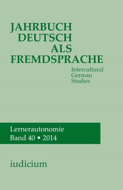 Jahrbuch Deutsch als Fremdsprache 40/2014