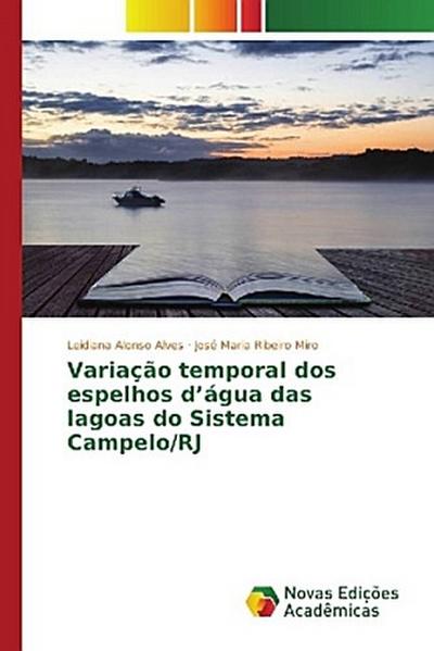 Variação temporal dos espelhos d’água das lagoas do Sistema Campelo/RJ