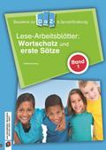 Lese-Arbeitsblätter: Wortschatz und erste Sätze - 