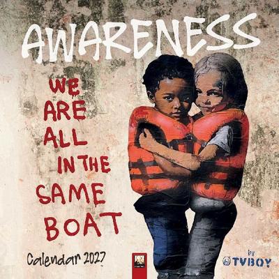 Awareness by TVBOY - Kunstkalender 2027 - Original Flame Tree Publishing-Kalender [Kalender]