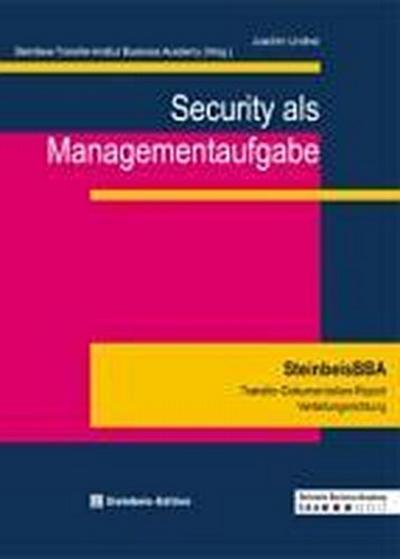 Lindner, J: Security als Managementaufgabe