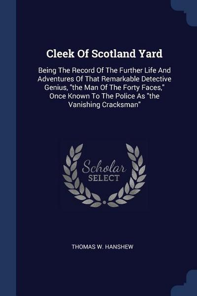 Cleek Of Scotland Yard