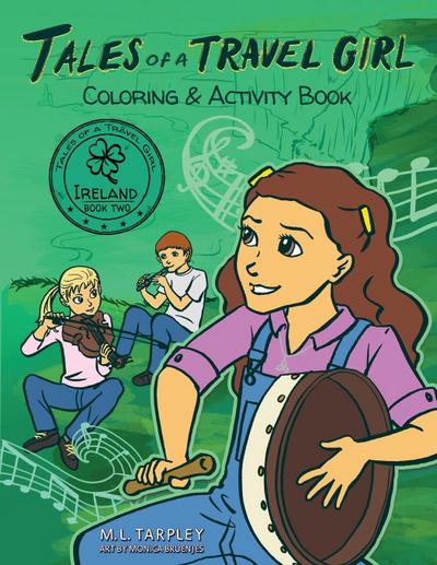 Tales of a Travel Girl Coloring and Activity Book