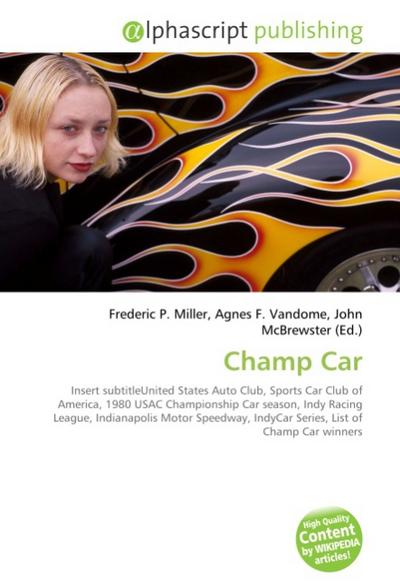 Champ Car - Frederic P Miller