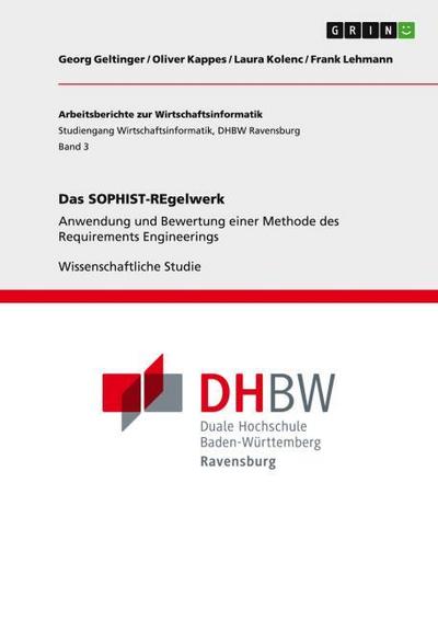Das SOPHIST-REgelwerk