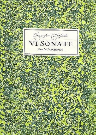 6 Sonate op.2per la flauto traversiera col basso