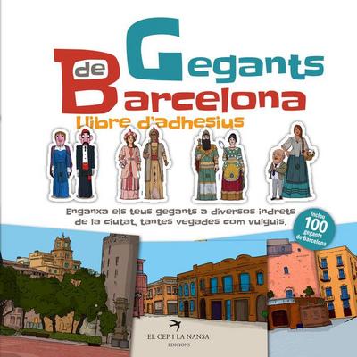 Gegants de Barcelona. Llibre d’adhesius