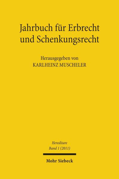 Hereditare - Jahrbuch für Erbrecht und Schenkungsrecht