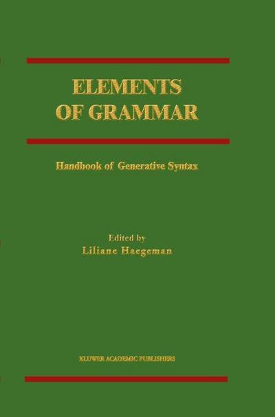 Elements of Grammar: