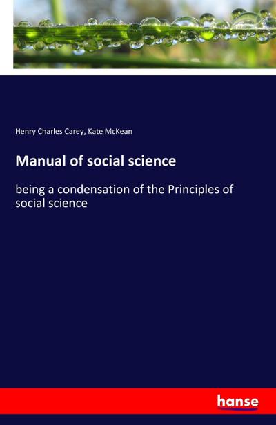 Manual of social science