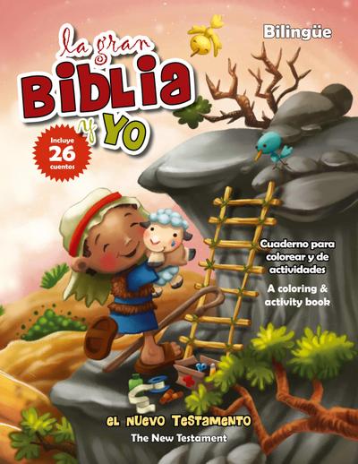 Nuevo Testamento - Cuaderno para colorear y de actividades (Bilingüe)