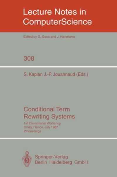 Conditional Term Rewriting Systems