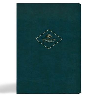 CSB Women’s Study Bible, Peacock Leathertouch