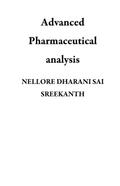 Advanced Pharmaceutical analysis
