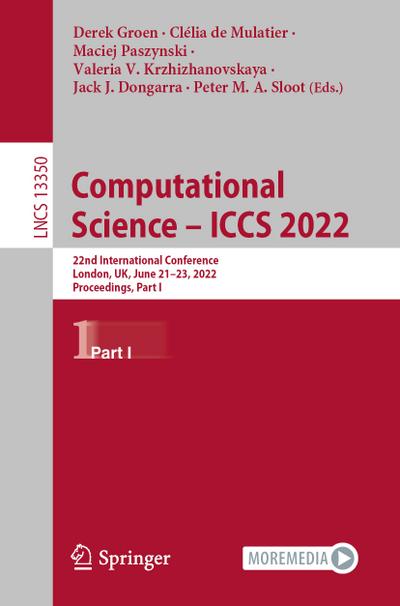 Computational Science - ICCS 2022