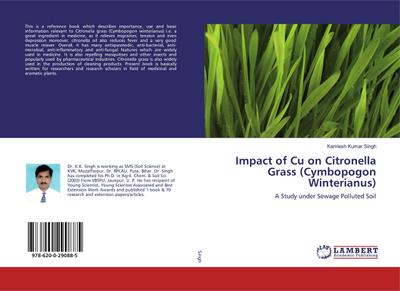 Impact of Cu on Citronella Grass (Cymbopogon Winterianus)