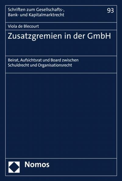Zusatzgremien in der GmbH