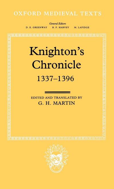 Knighton’s Chronicle 1337-1396