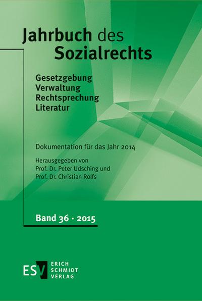 Jahrbuch des Sozialrechts - - Dokumentation für das Jahr 2014