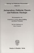 Jurisprudenz, Politische Theorie und Politische Th