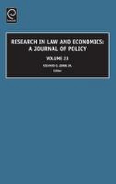 Research in Law and Economics