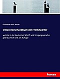 Erklärendes Handbuch der Fremdwörter